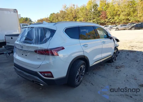 2020 Hyundai Santa Fe Sel from USA, damaged, VIN 5NMS33AA2LH191790
